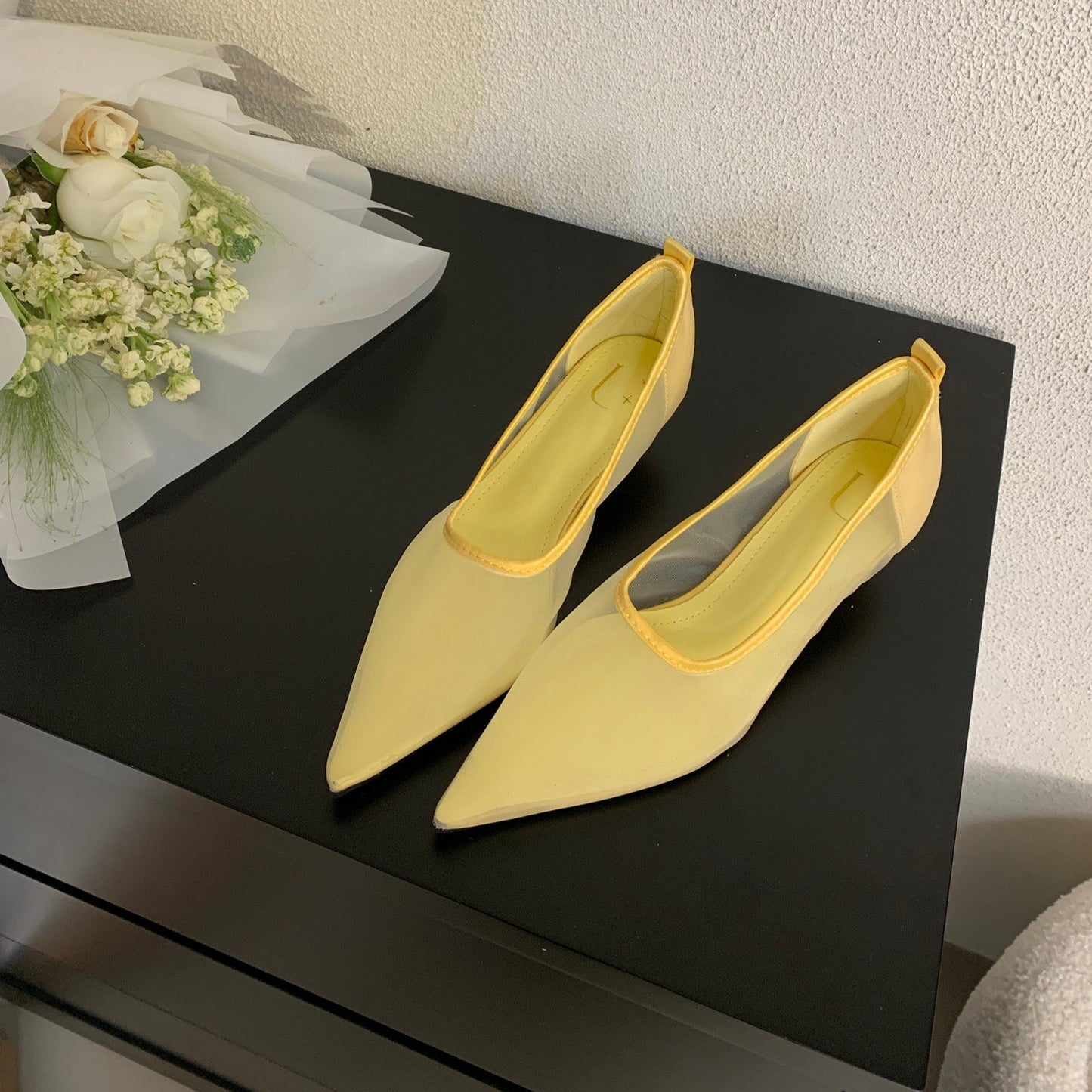 Ballet Mist Heels yellow