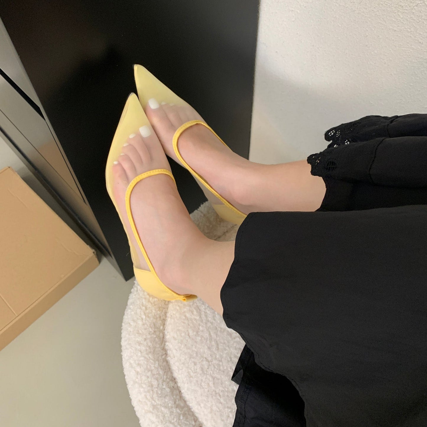 Ballet_Mist_Heels_yellow model 2