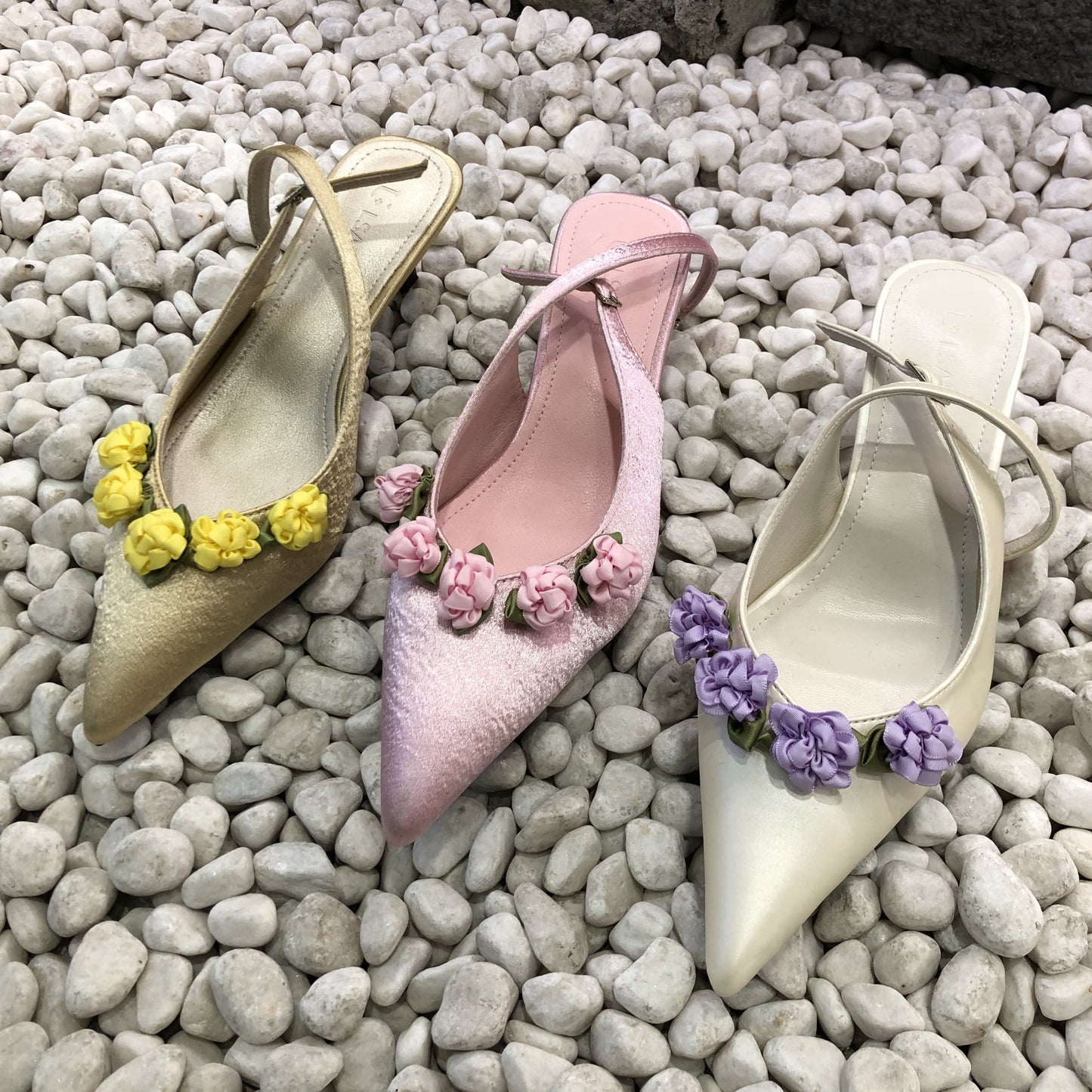Blossom Slingback Heels